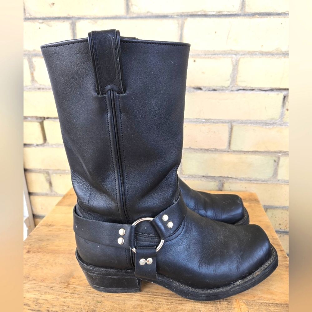 Black Leather Boots